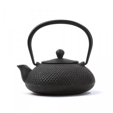 Chinese cast iron teapot - 'Steppes'  0,4 L - black