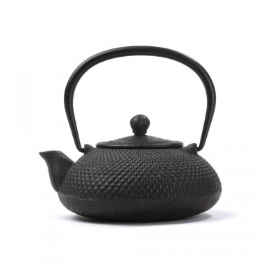 Théière Fonte de Chine - Steppes 0,4L - Noire