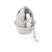 Boule à thé ovale , inox