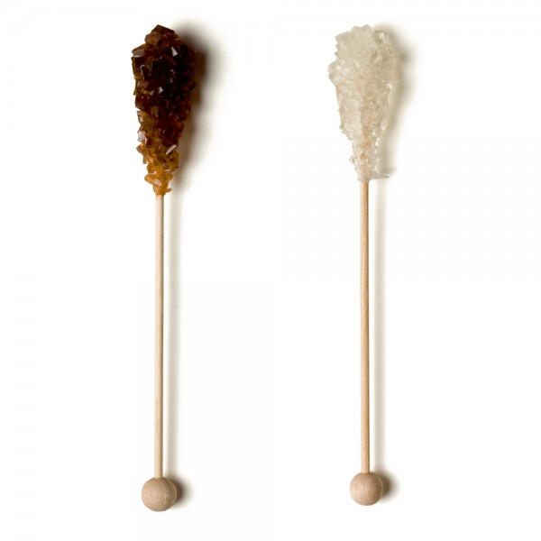 100 assorted sugar spoons (50 brown and 50 white sugar spoons) - Length 16 cm 100 assorted sugar spoons (50 brown and 50 white sugar spoons) - Length 16 cm