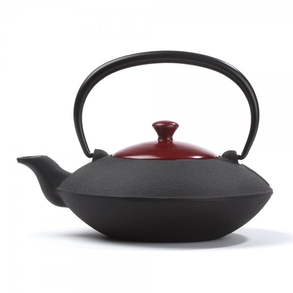 Japanese cast iron teapot - 'Théière des Maîtres' 0,85L red Japanese cast iron teapot - 'Théière des Maîtres' 0,85L red
