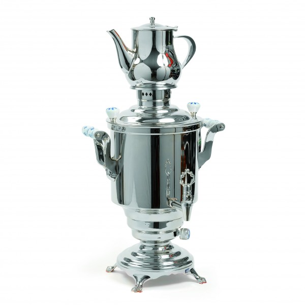 ''Romanov'' Samovar électrique inox, 5L ''Romanov'' Samovar électrique inox, 5L
