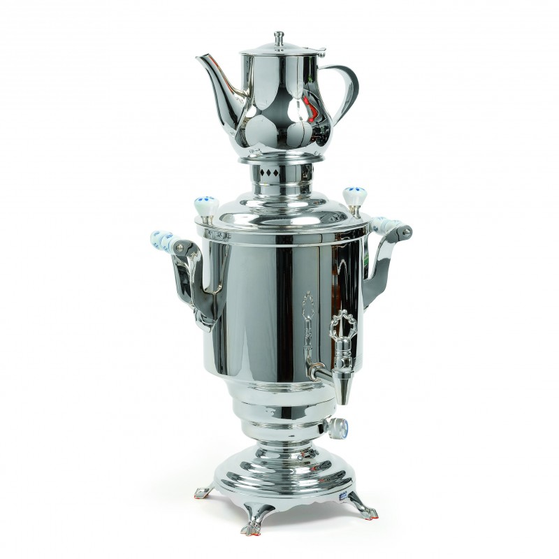 Romanov'' Electrical samovar électrique, stainless steel, 5L DAMMANN