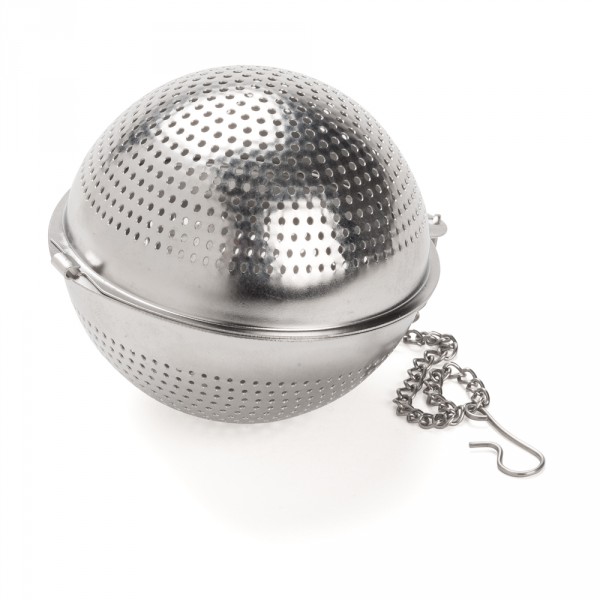 Boule à thé ronde inox perforé Boule à thé ronde inox perforé