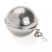 Perforated stainless steel round tea bal