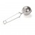 Perforated stainless steel teaspoon with tongs - DIAM. 5 cm