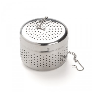 Boule à thé cylindrique inox