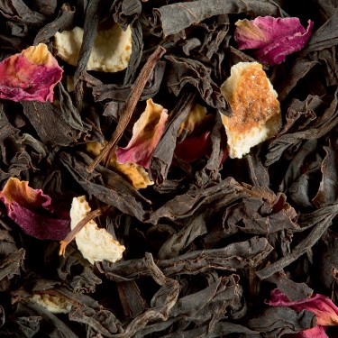 Black tea - Citron-caviar rose