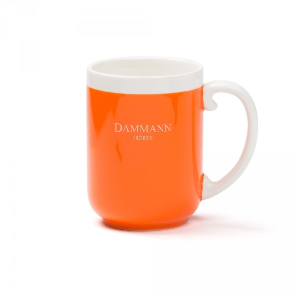 AFTERNOON -porcelain mug - ORANGE AFTERNOON -porcelain mug - ORANGE
