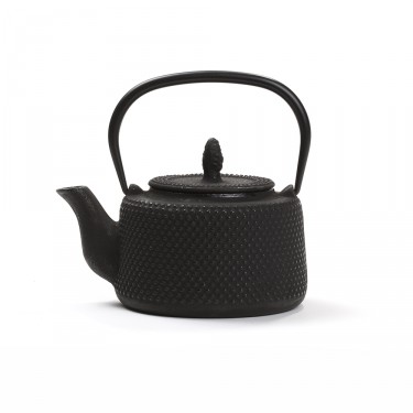 Chinese cast iron teapot - Pagode 0,7L - Black