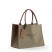 Shopping Bag Toile Kaki Brun
