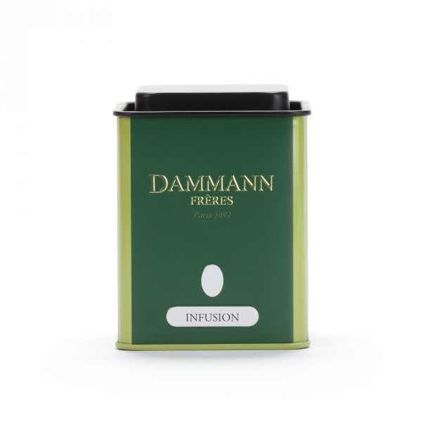 Empty Dammann Frères's canister 'Infusion' Empty Dammann Frères's canister 'Infusion'
