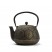 Chinese cast iron teapot - MUDAN  1L - Black & gold