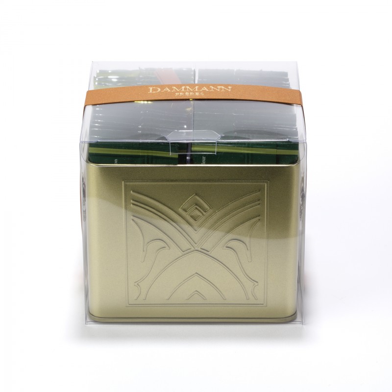 "CHARMES" gift set 32 herbal tea bags holder