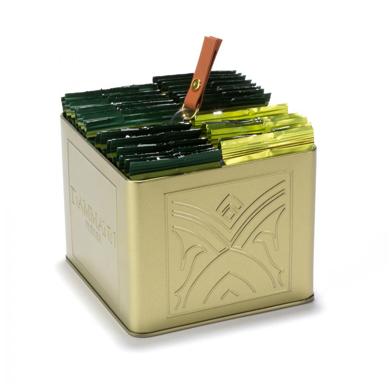 "CHARMES" gift set 32 herbal tea bags holder