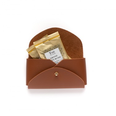 "Travel" Porte-sachets Dammann Frères - camel