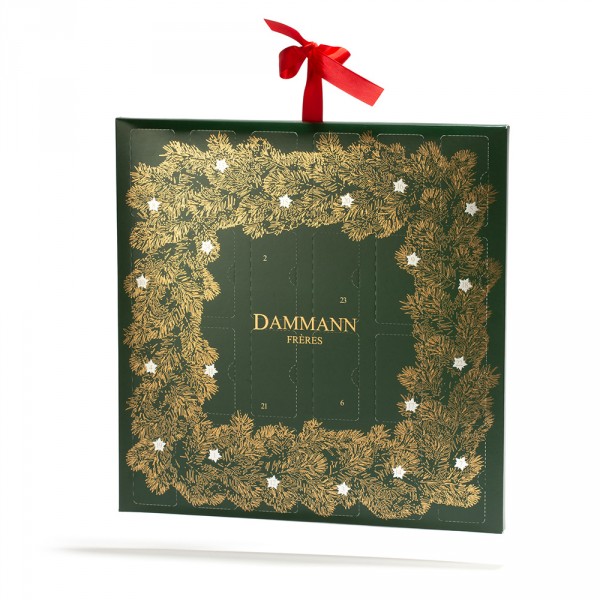 Calendrier de l'Avent Dammann Frères à retrouver chez Rouge Gourmand à Saint-Étienne