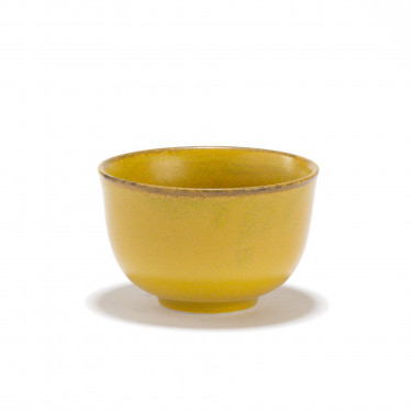 KIIRO - Bol à thé porcelaine jaune