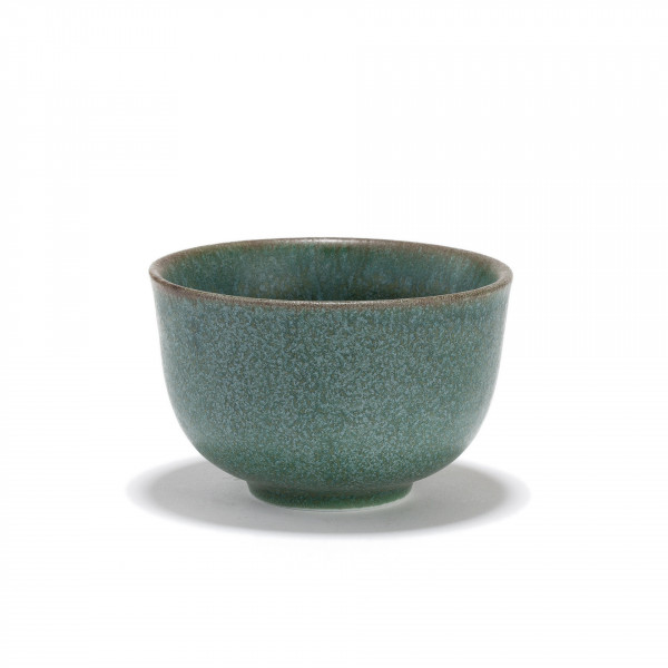 GURIN - green porcelain tea bowl GURIN - green porcelain tea bowl