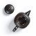 Théière porcelaine - KURO - 0,70 L - Gris foncé