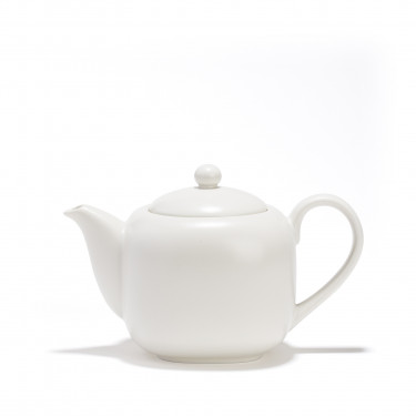 Théière porcelaine - SHIRO - 0,70 L filtre - BLANC