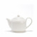 Porcelain teapot - SHIRO - 0,70 L  - white