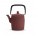 Japanese cast iron teapot - WABI 0,6L - red