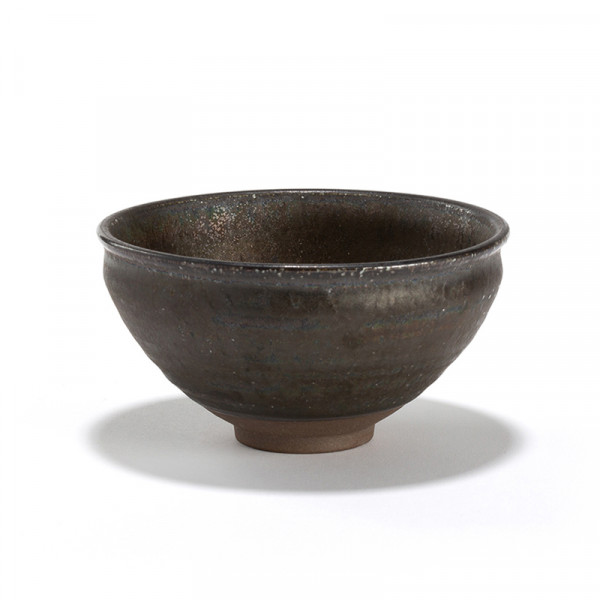 SAGAN' MATCHA TEA BOWL - BLACK METALLIC SAGAN' MATCHA TEA BOWL - BLACK METALLIC