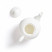 THEIERE 0,6 L SANS FILTRE / Couvercle "WHITE BONE CHINA PORCELAINE"