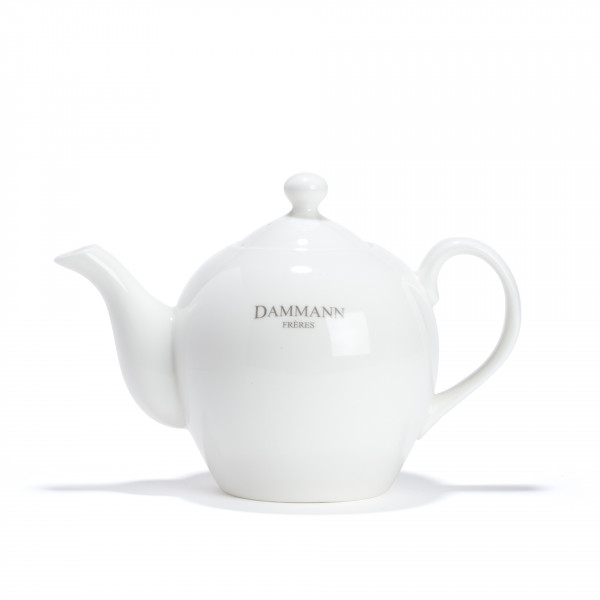 THEIERE 0,6 L SANS FILTRE / Couvercle "WHITE BONE CHINA PORCELAINE"
