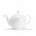 THEIERE 0,6 L SANS FILTRE / Couvercle "WHITE BONE CHINA PORCELAINE"