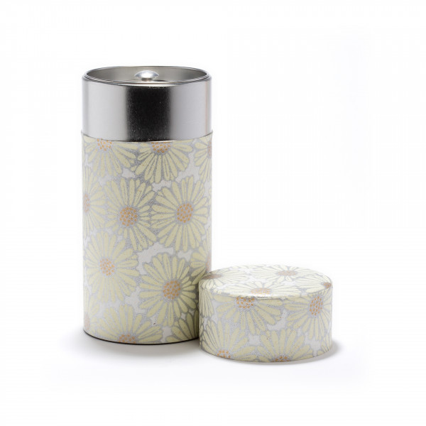 MARGUERITE BEIGE - Washi paper tea box 150g