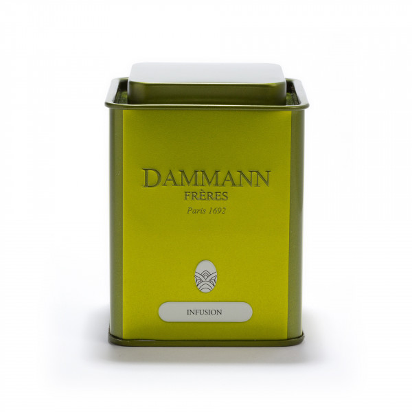 Empty Dammann Frères's tin 'Infusion' 100g