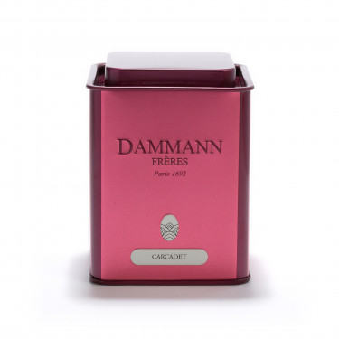 Empty Dammann Frères's tin 'Carcadet' - 100g