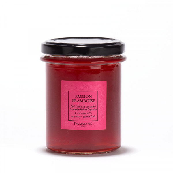 Carcadet Passion-Framboise' fruit infusion jelly