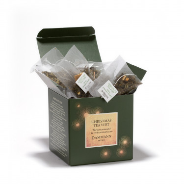 Christmas Tea Vert, 25 sachets Cristal®