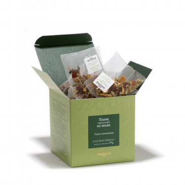 Herbal tea - Tisane du Soleil, box of 25 Cristal® sachets