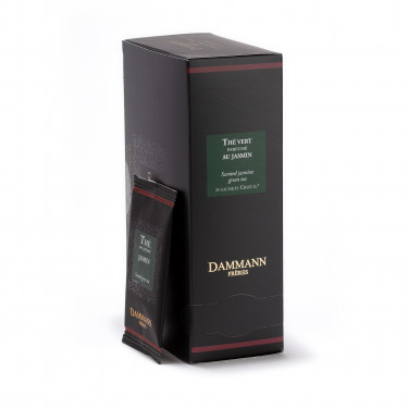 Jasmin, box of 24 enveloped Cristal® sachets