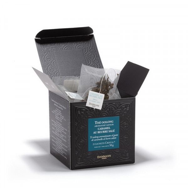 Oolong Caramel au Beurre Salé', box of 25 Cristal® sachets 