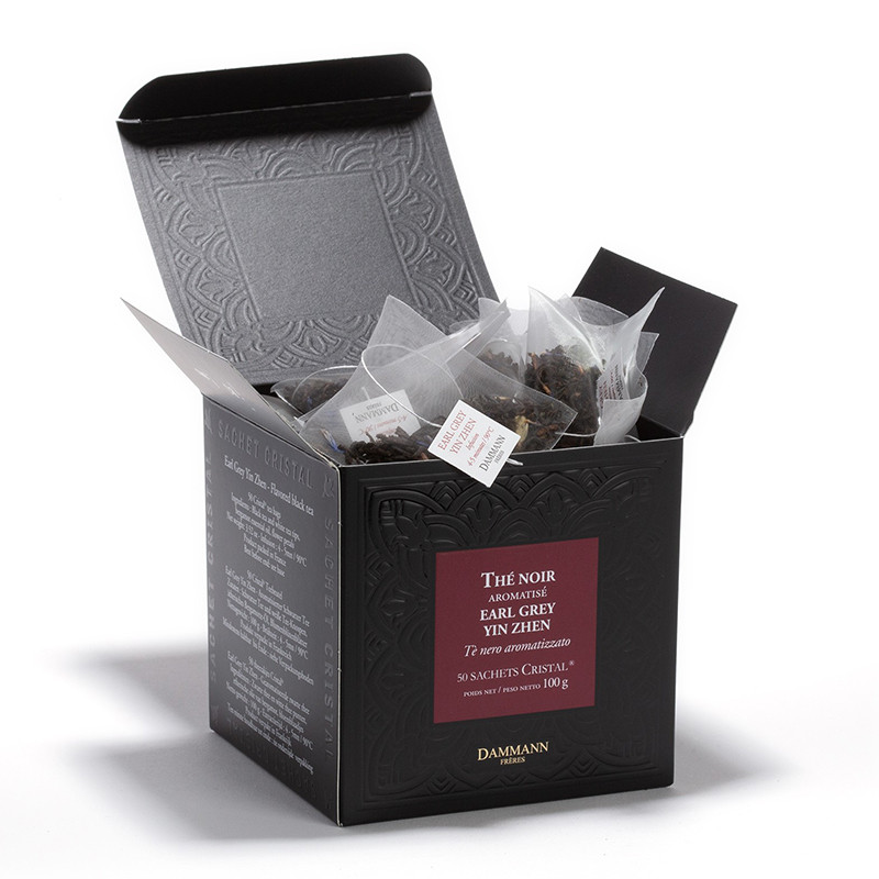 Earl Grey Yin Zhen, box of 50 Cristal® sachets DAMMANN Frères