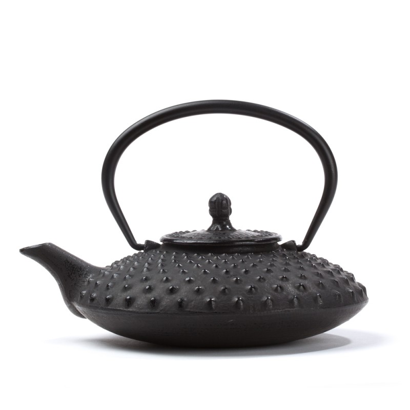 Chinese cast iron teapot Lotus 0,7 L black DAMMANN Frères Chinese cast iron teapot Lotus 0,7 L black DAMMANN Frères