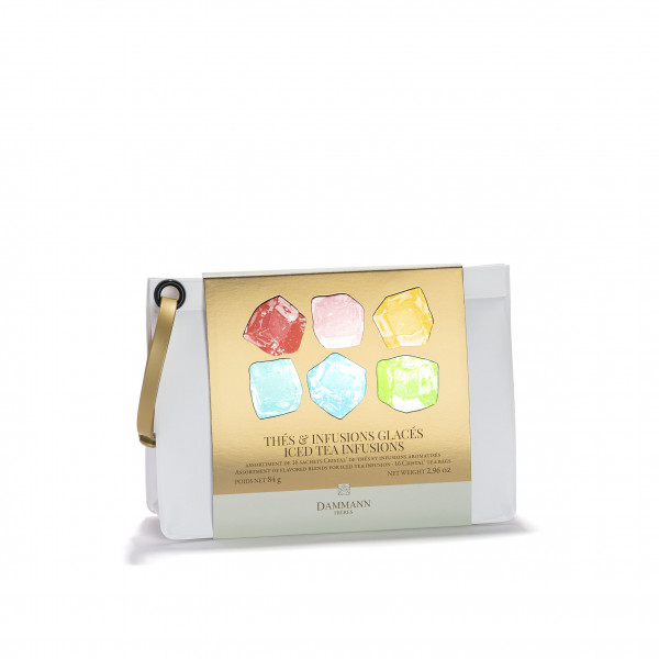 Pochette Sunshine - assortiment de 16 sachets Cristal® Thés & Infusions glacés