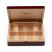 Coffret bois rouge - 48 sachets Cristal® (thés et infusions assortis)