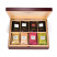 Coffret bois rouge - 48 sachets Cristal® (thés et infusions assortis)