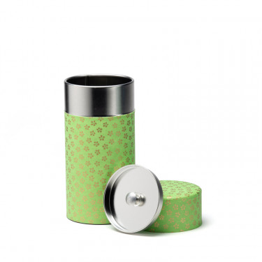SOGEN, boîte à thé papier washi vert 150G