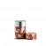 PINKU - pink and gold washi paper tea canister 100g