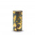 PEPITESU - green and gold washi paper tea canister 100g