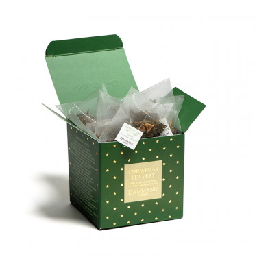 Christmas Tea Vert, box of 25 Cristal® sachets