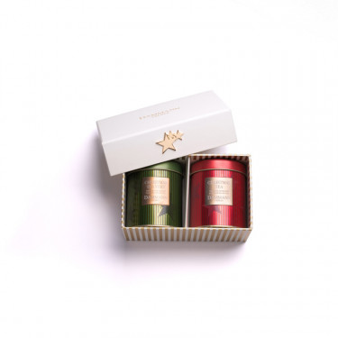"Joyeux Noël" gift set- 2 assorted teas in gift set