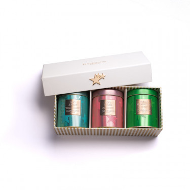 "Noëls du monde" gift set - 3 assorted teas in gift set